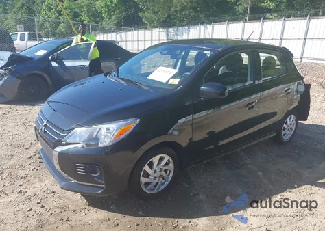 2021 Mitsubishi Mirage Carbonite Edition/Es/Le from USA, damaged, VIN ML32AUHJ3MH004323